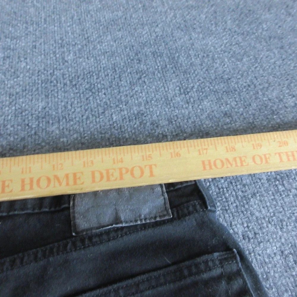 Levis 513 Jeans Mens 34x29 Black Slim Straight‎ Dark Wash Stretch Denim Casual